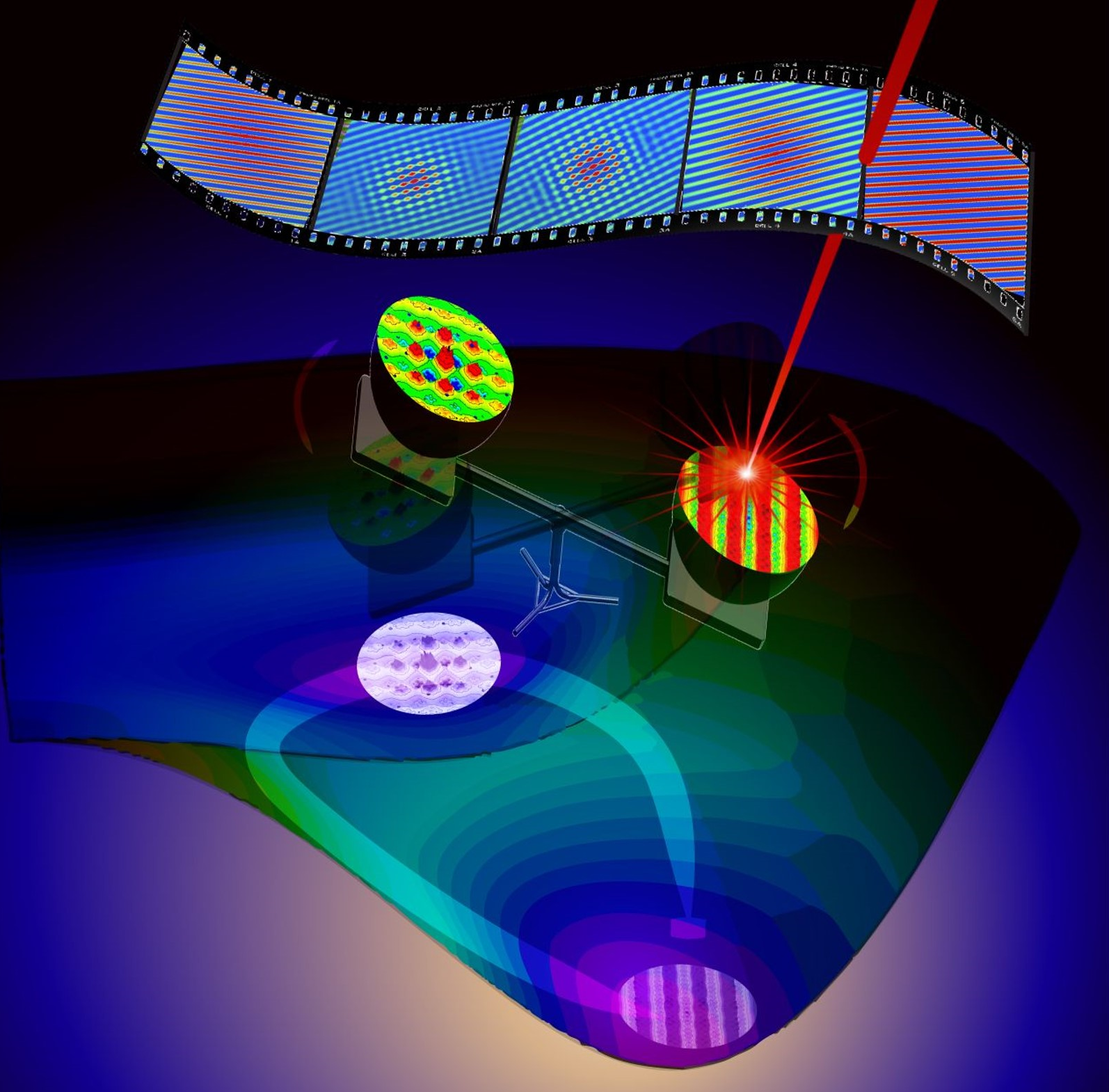 Interpretation of ultrashort laser pulses effecting Quantum material systems.