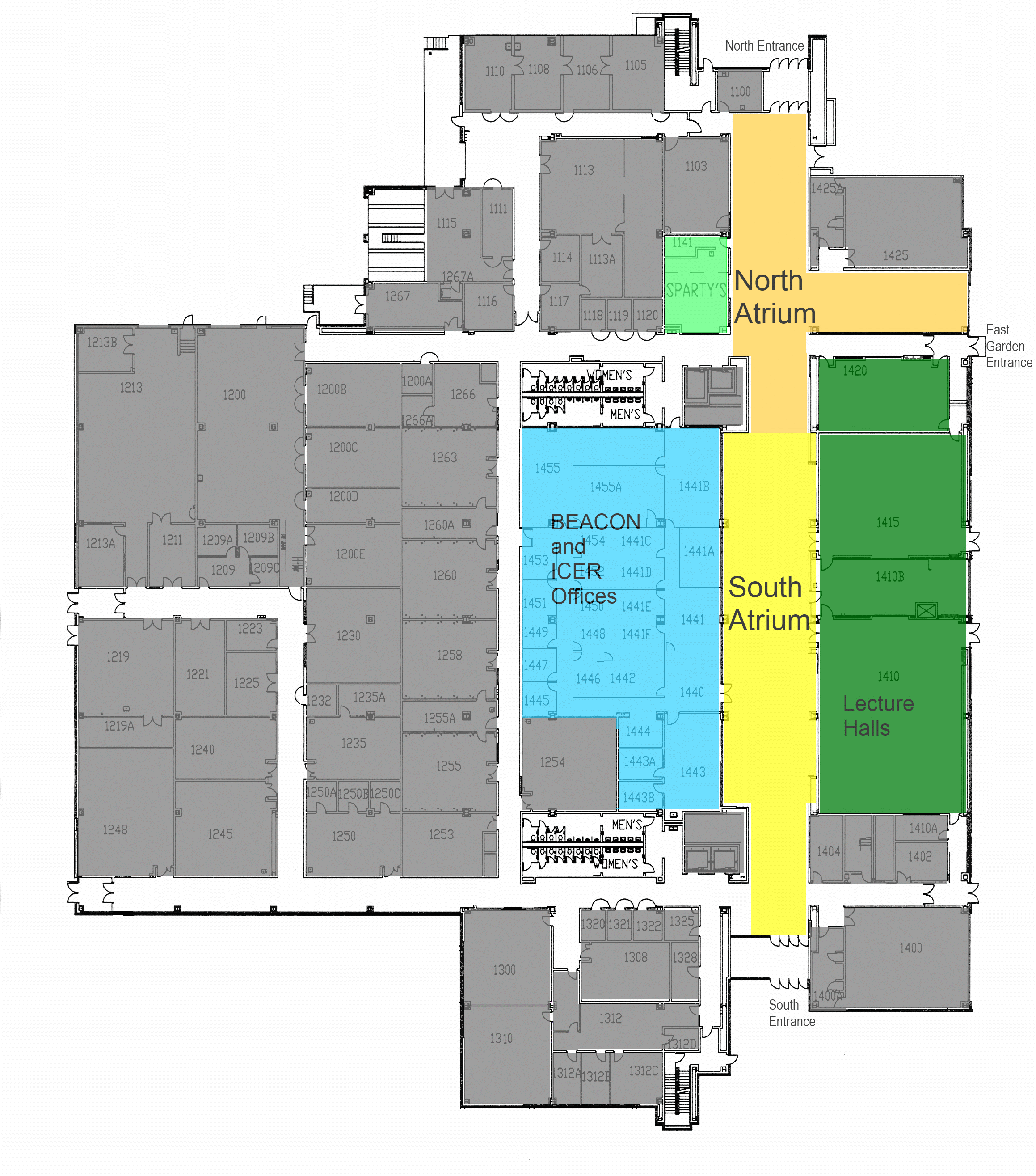BPS First Floor Map