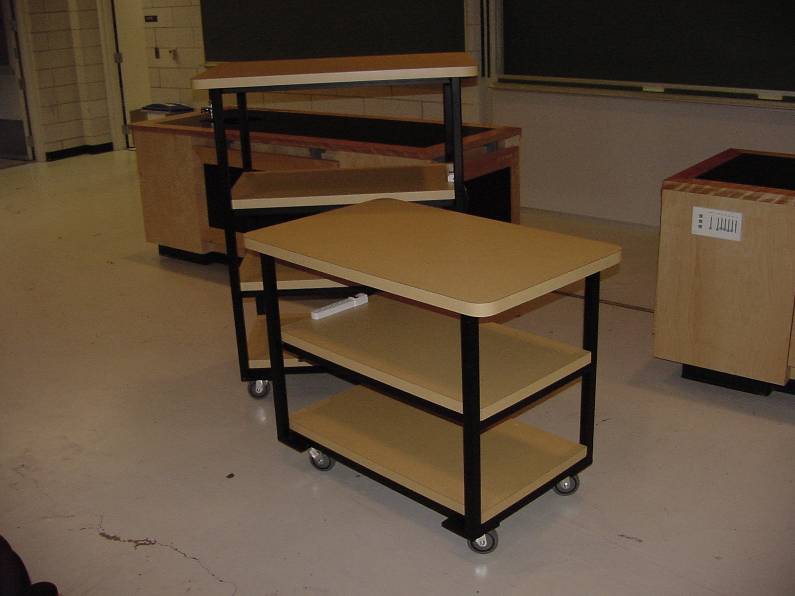 A Lecture Demonstration Carts