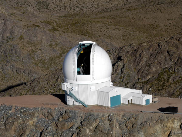 [aerial photo of SOAR Telescope]