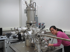 [photo of Dr. Zhang lab]